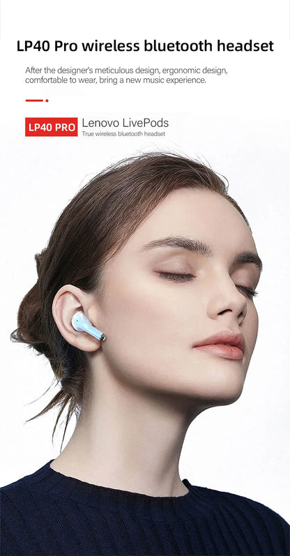 Lenovo LP40 Pro TWS Bluetooth Earbuds