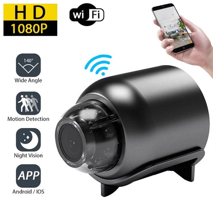 New X5 Mini Camera 1080P Clear Night Vision Lightweight Portable Premium Cams Motion Detection Wireless WiFi Surveillance Camera