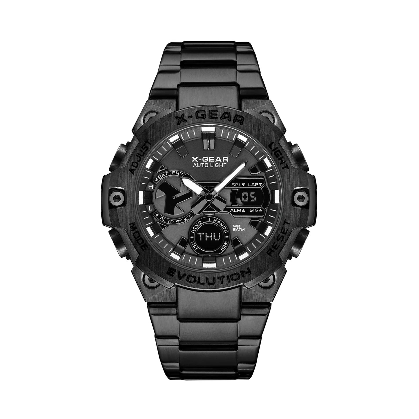 Citizen CZ Smart Hybrid Gen 2 42.5MM Stainless Steel Sport Smartwatch-JX2017-56E